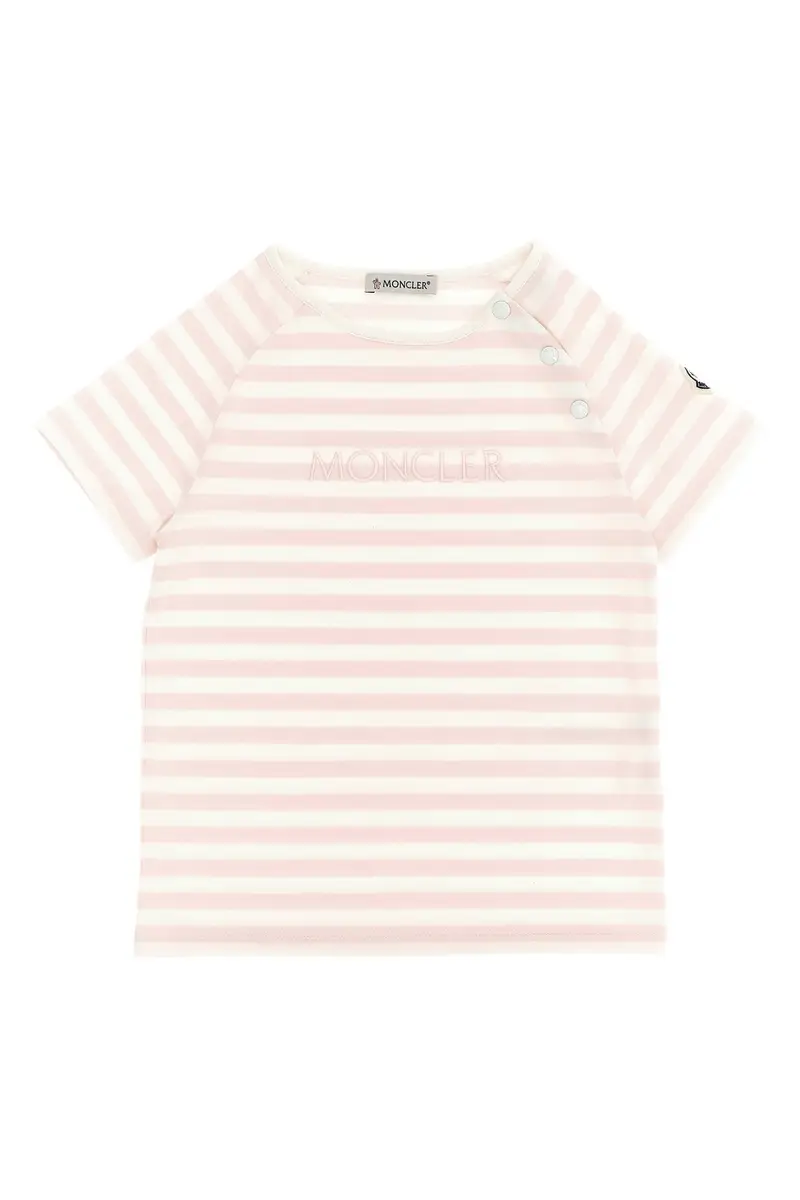 T-Shirt Righe Rosa