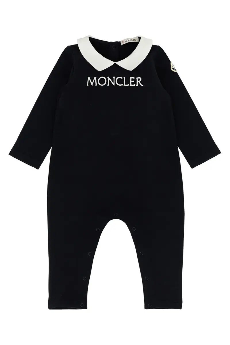 Tutina Ricamo Logo Nero