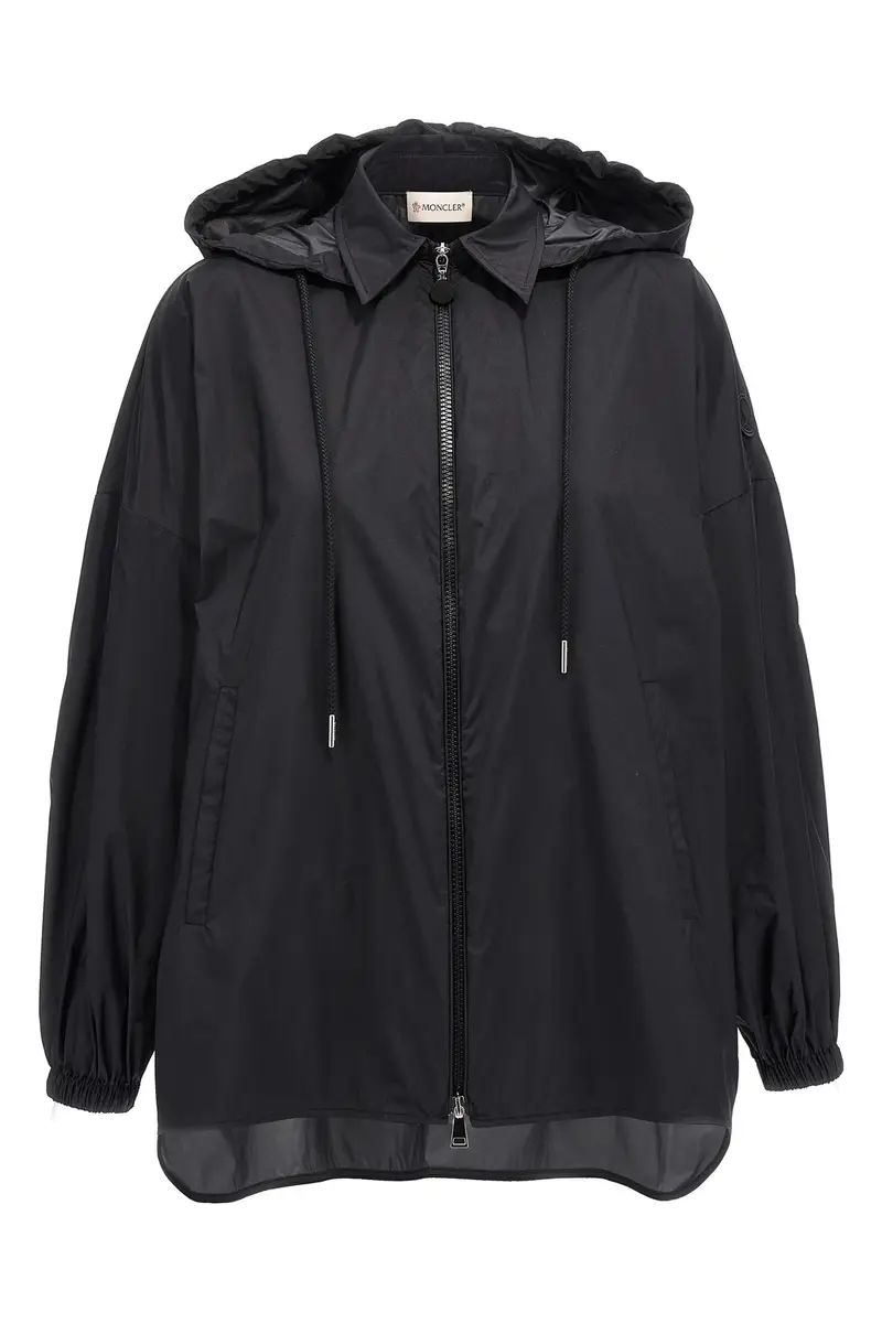 Giacca A Vento Rouches Nero