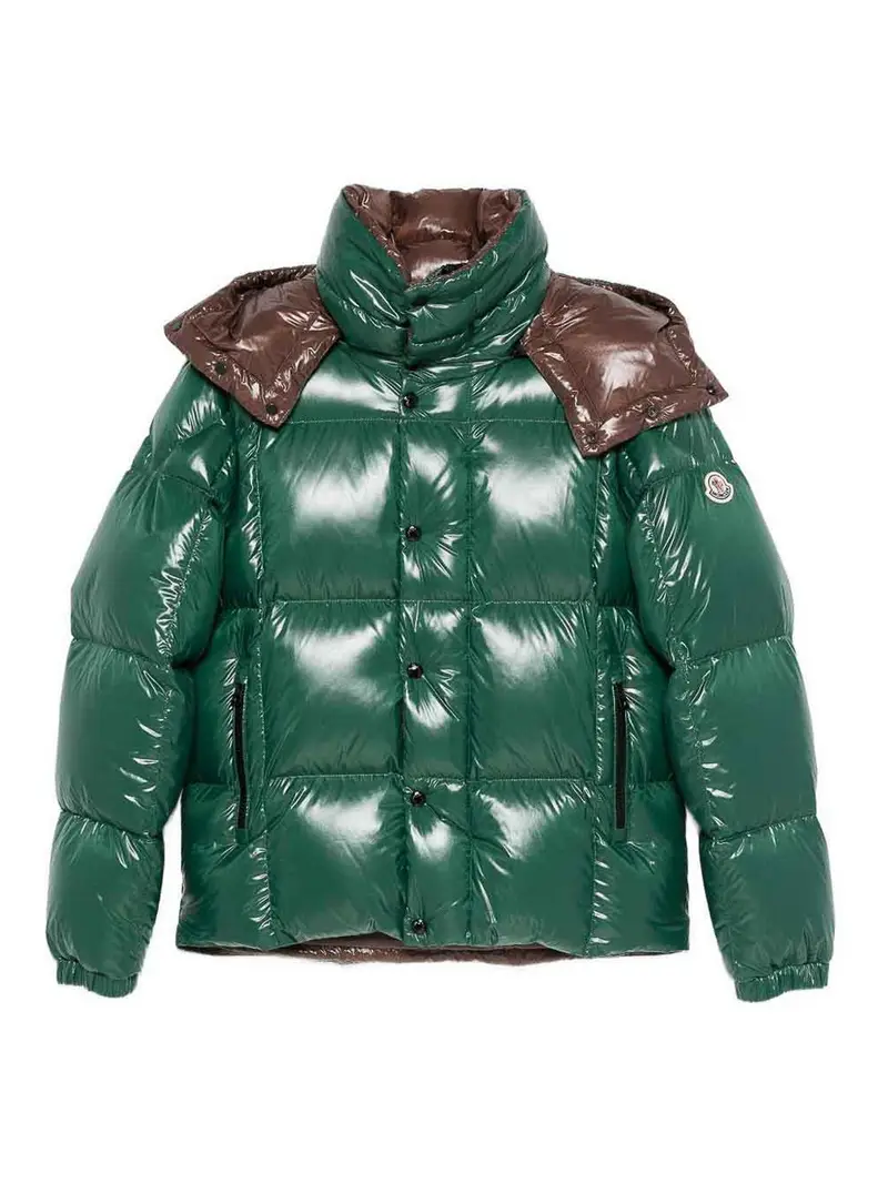 Giacca puffer Verde
