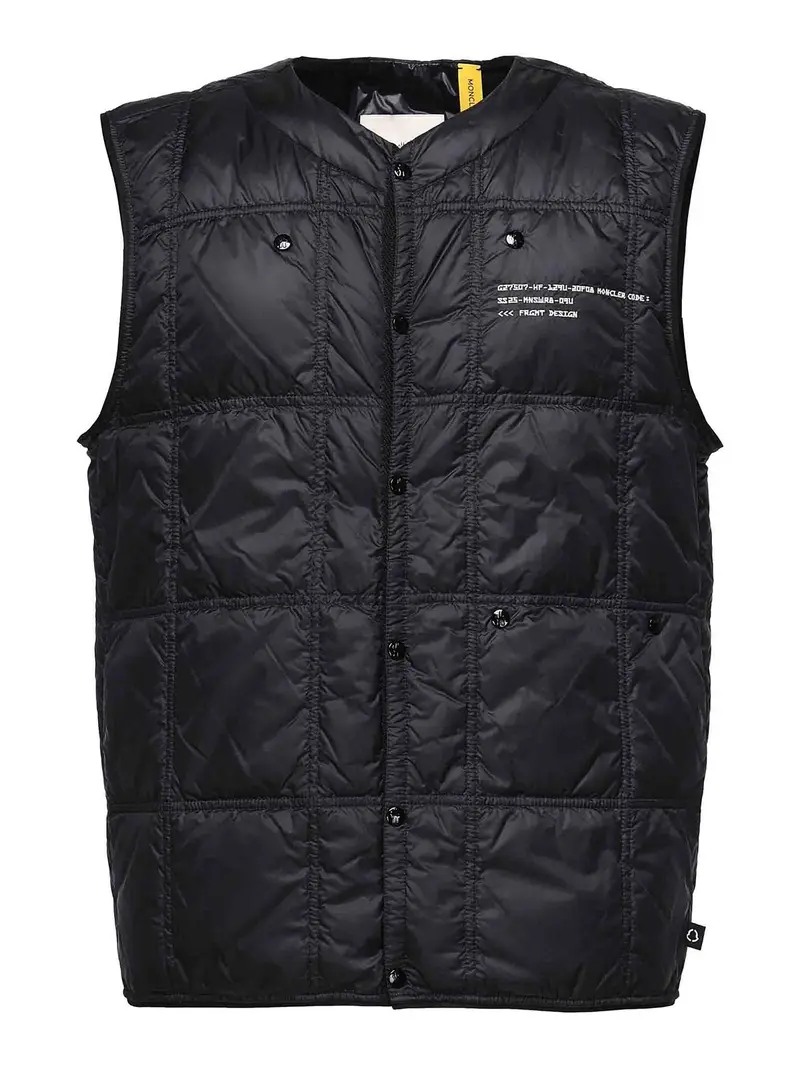 Giubbotto imbottito Moncler x Frgmt Vaile Blu