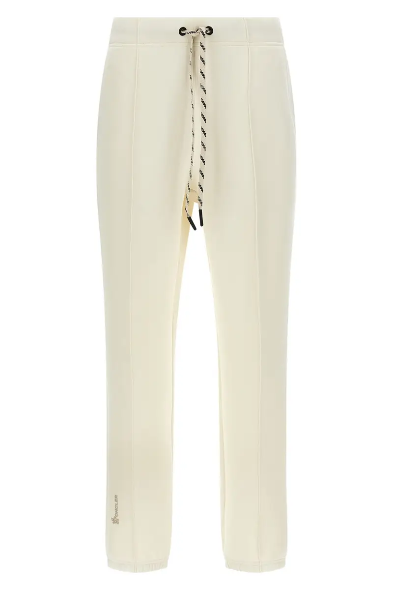 Jogging Tessuto Doppio Bianco