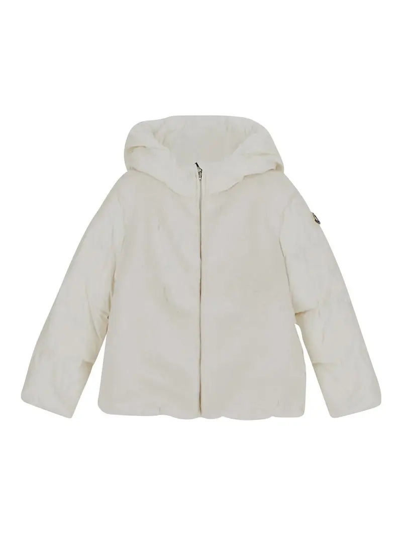 Cappotto Moncler bambino Bianco