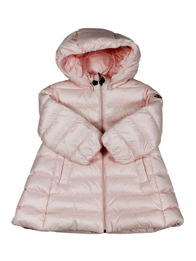 Cappotto Moncler rosa Color Carne E Neutri