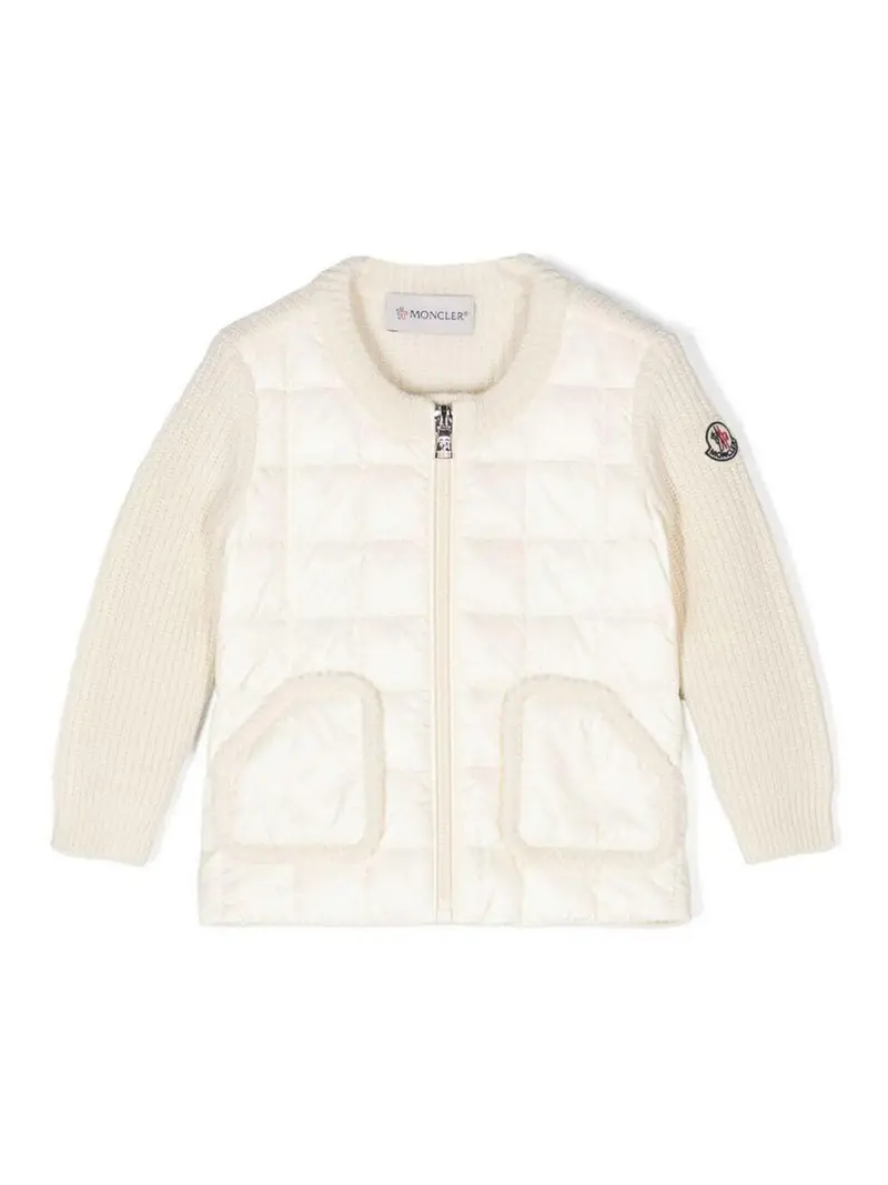 MONCLER JR Cardigan Bianco 3263171