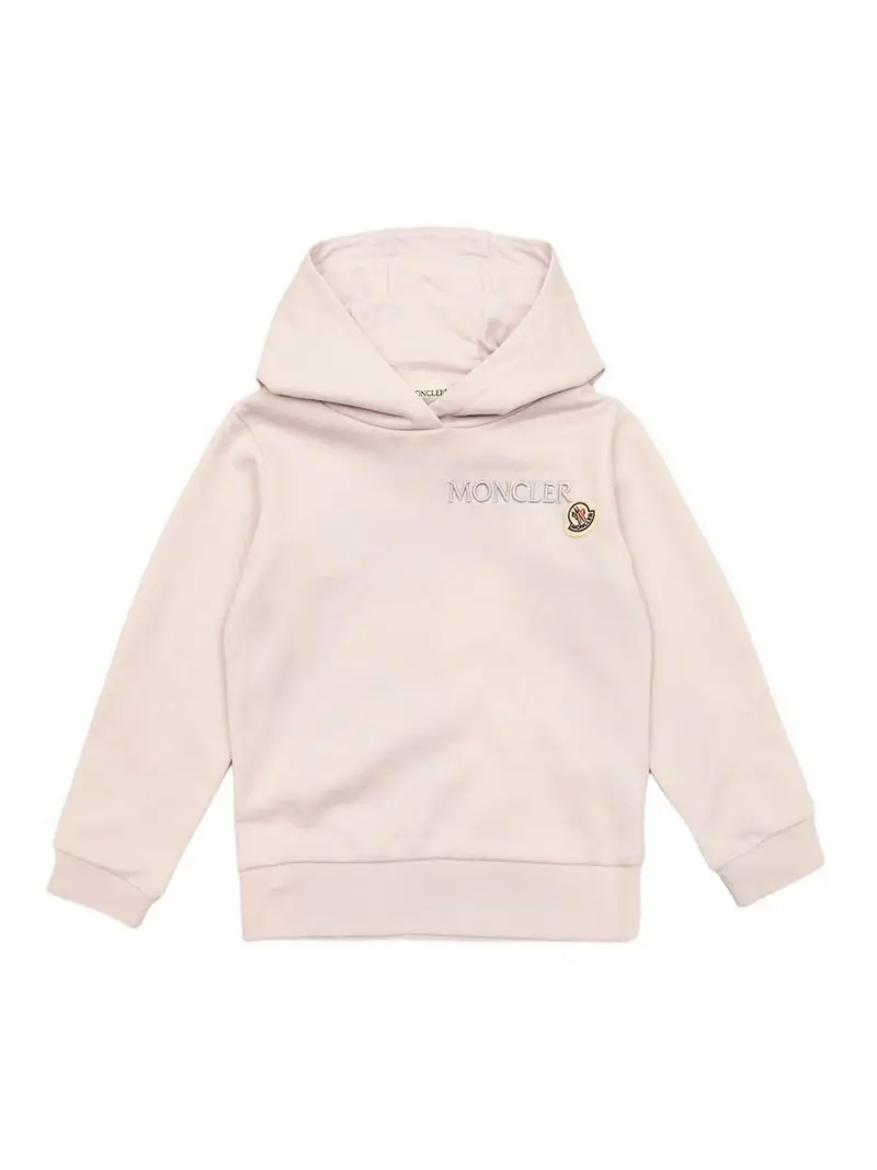 Felpa Con Cappuccio Color Carne E Neutri