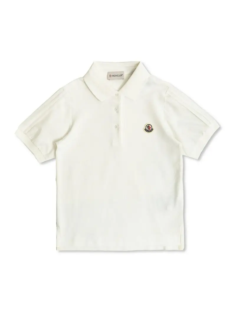 MONCLER JR Polo Bianco 3266086