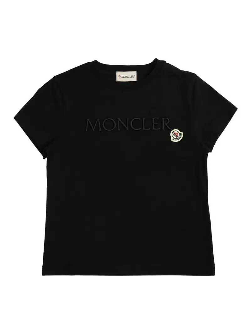 MONCLER JR T-shirt Nero 3340544