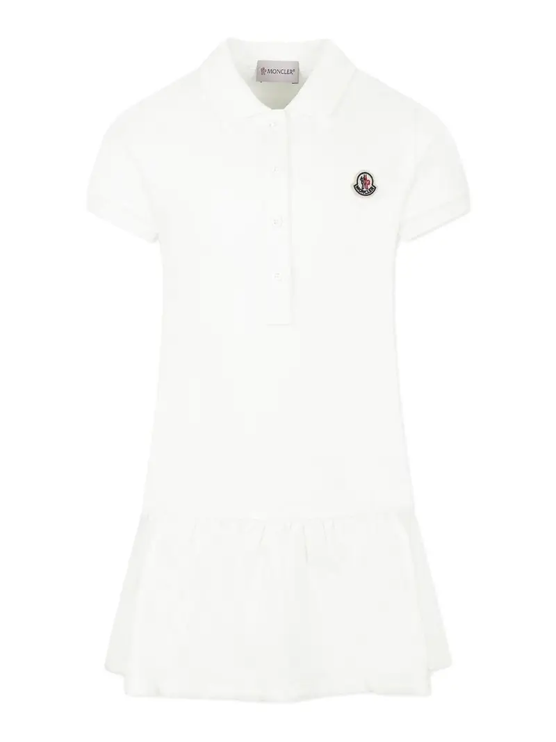 MONCLER JR Polo Bianco 3265632