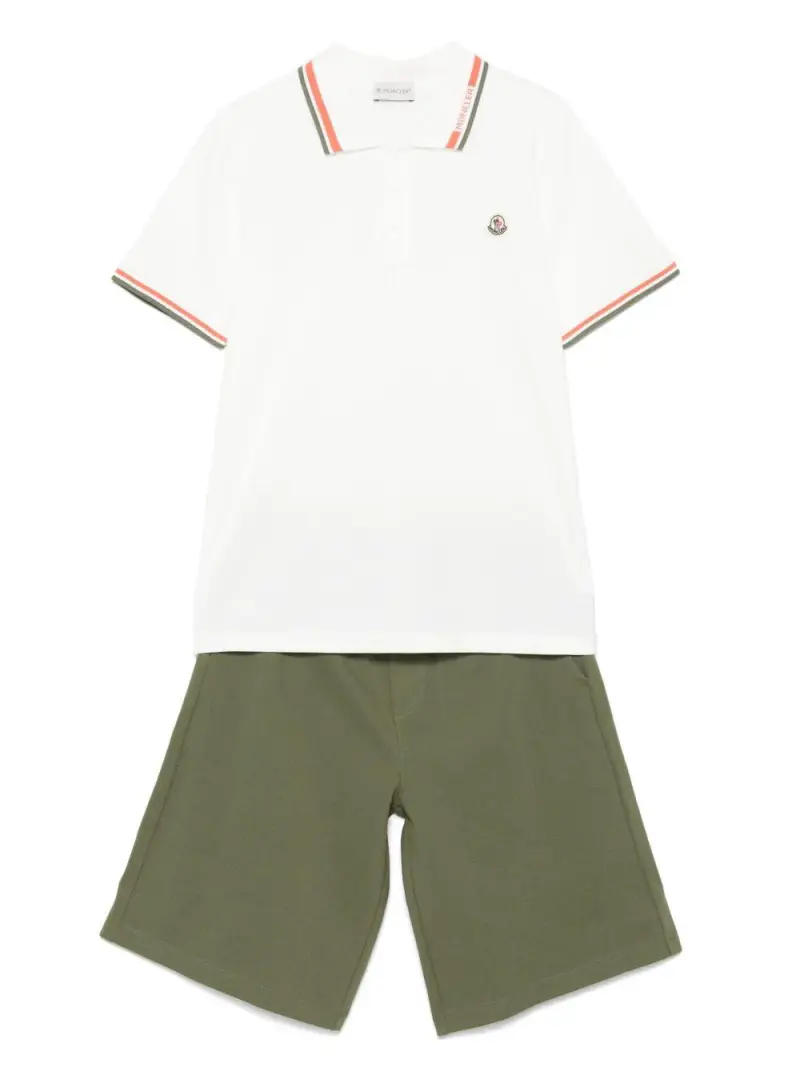 Completo bianco e verde (2pz)