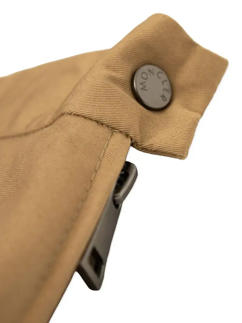 Gonna in Gabardine Beige con Pieghe miniatura 2