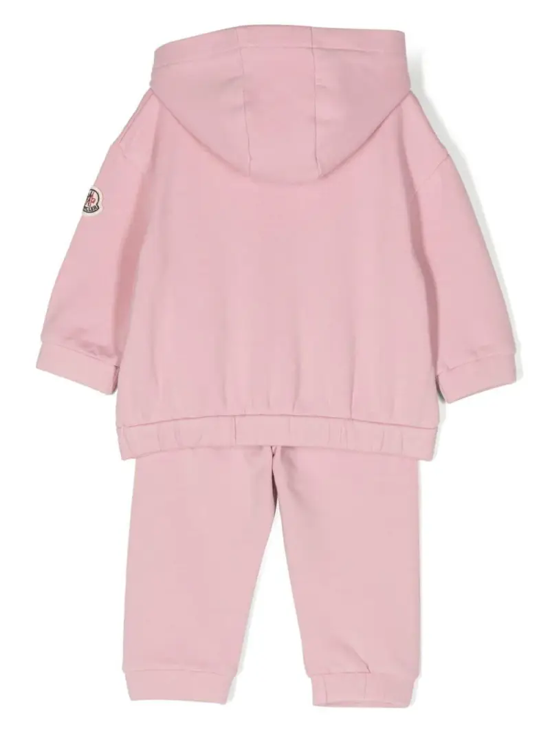 Set da due neonata rosa logo teddy miniatura 2