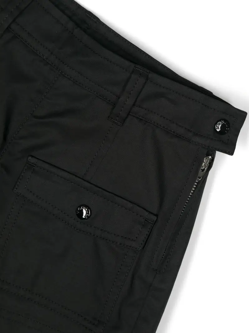 Short con tasconi neri Nero miniatura 2