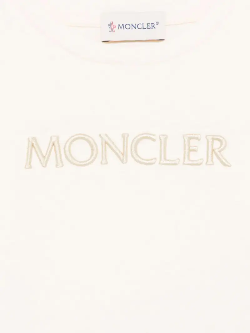 MONCLER KIDS T-shirt Beige 2540376 miniatura 2
