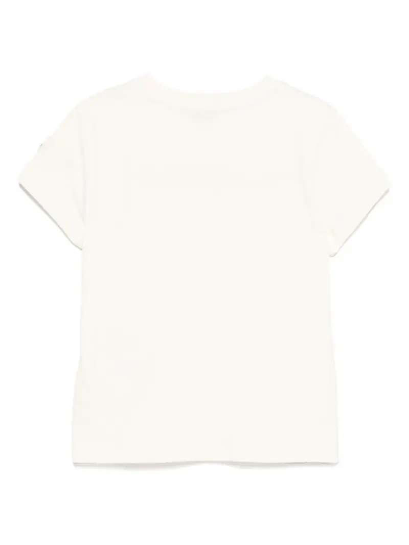 MONCLER KIDS T-shirt Beige 2540376 miniatura 3