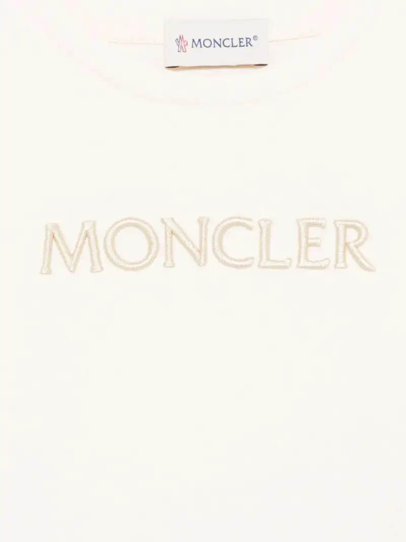 MONCLER KIDS T-shirt Beige 4322332 miniatura 2