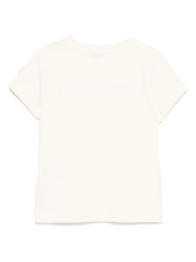 MONCLER KIDS T-shirt Beige 4345525 miniatura 3