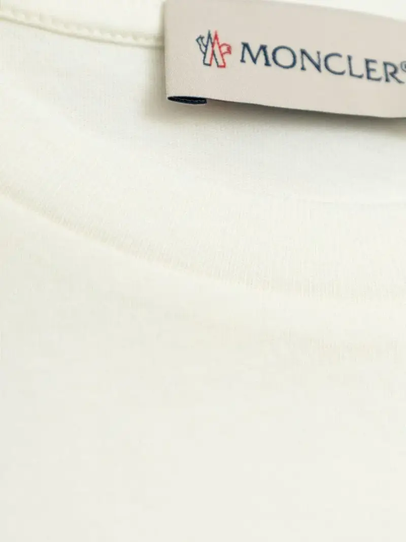 MONCLER KIDS T-shirt Bianco 4015025 miniatura 2