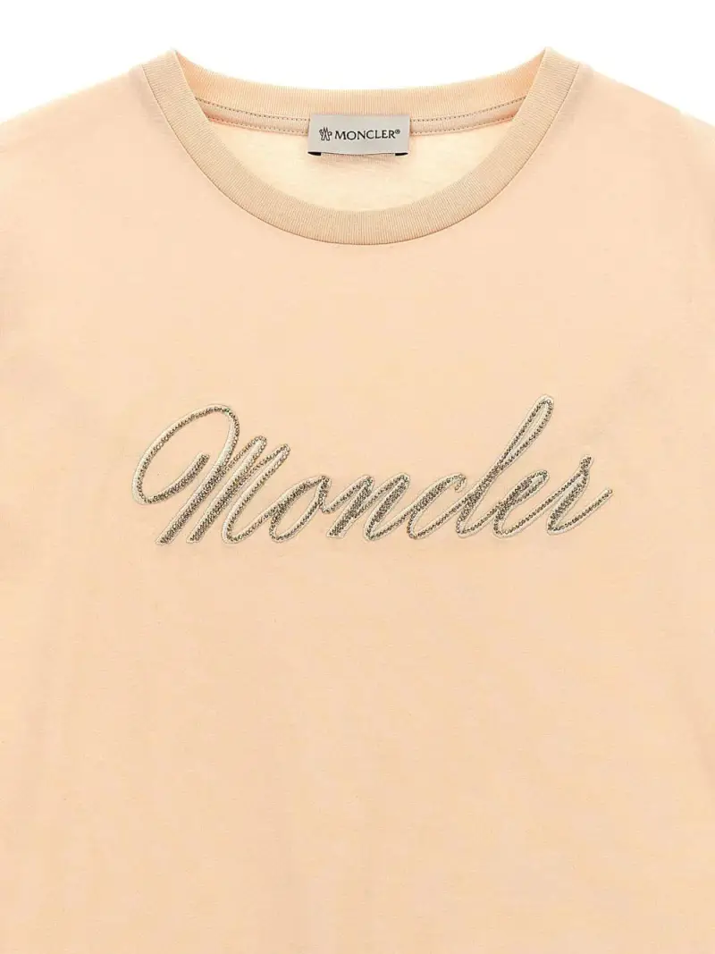 MONCLER KIDS T-shirt Rosa 2530469 miniatura 3