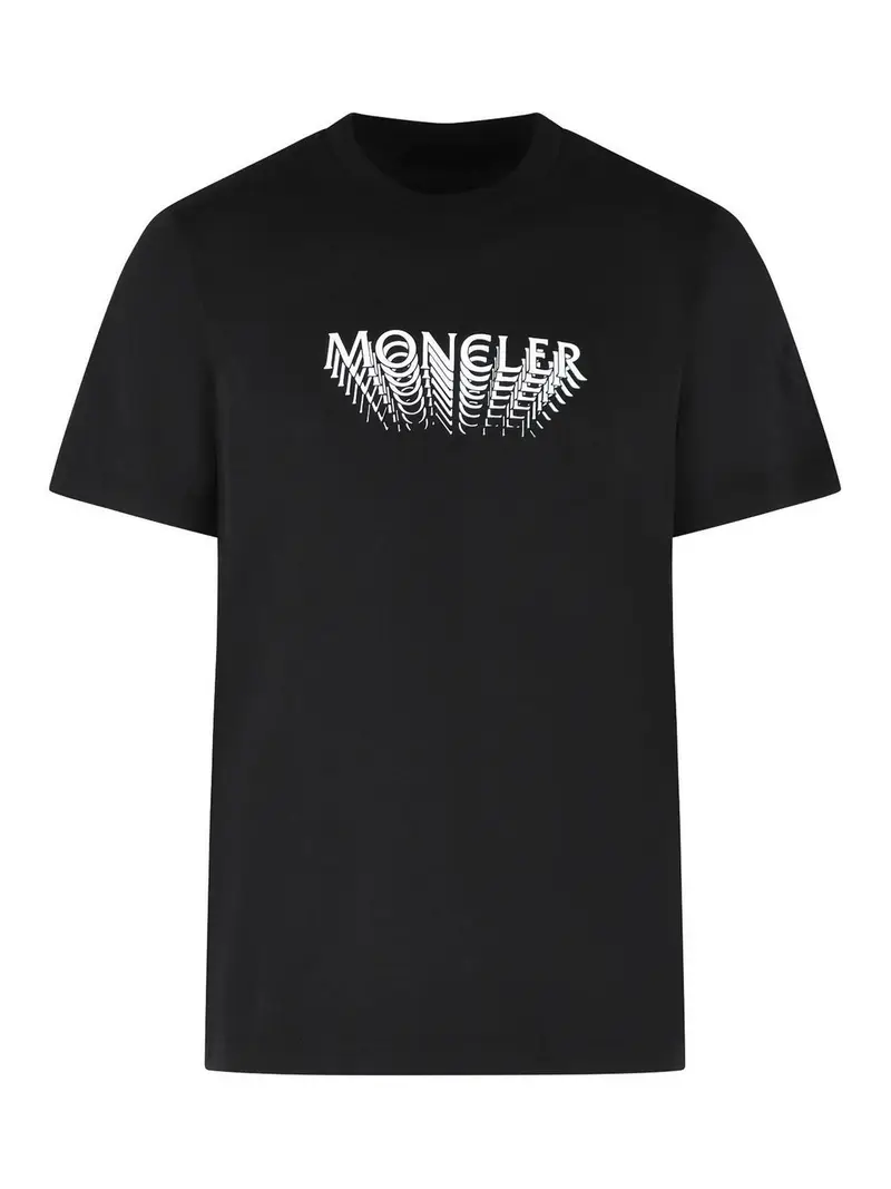 Maglietta in cotone nero