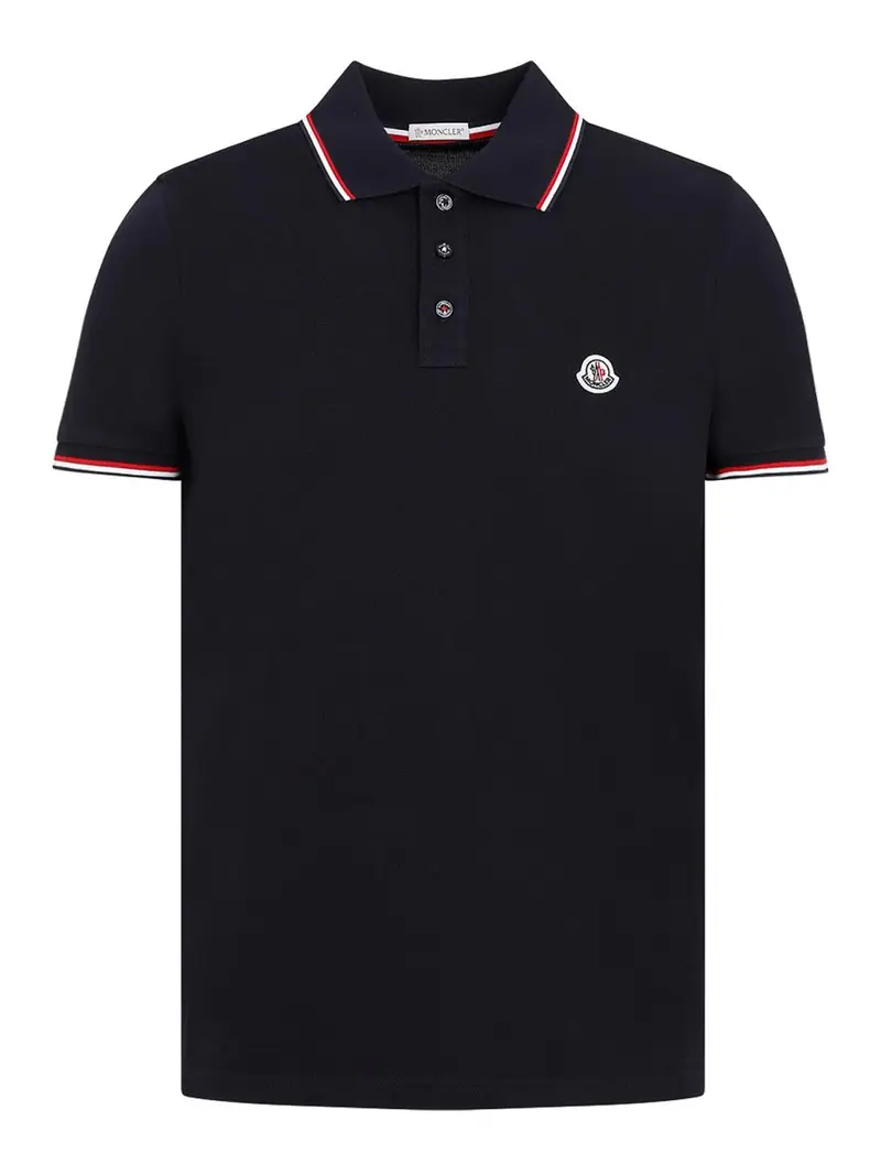Moncler Polo Blu 4257776