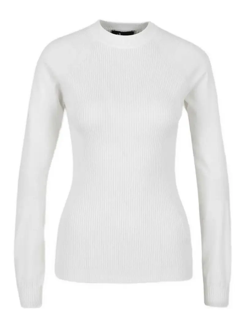 Maglione A Maniche Lunghe Bianco