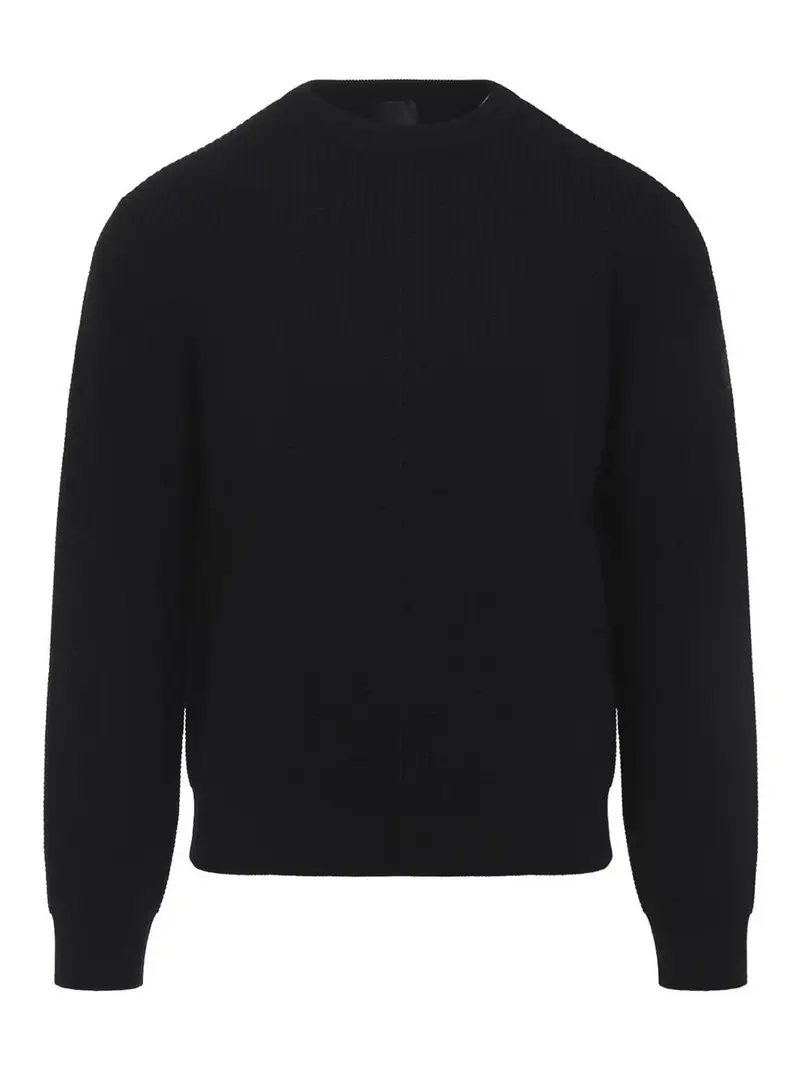 Maglione in lana vergine Nero