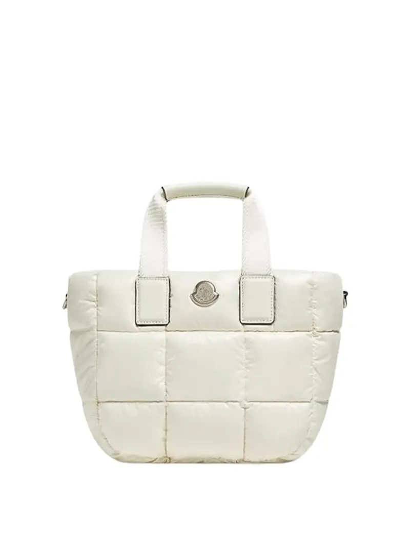 Mini borsa tote Caradoc Bianco