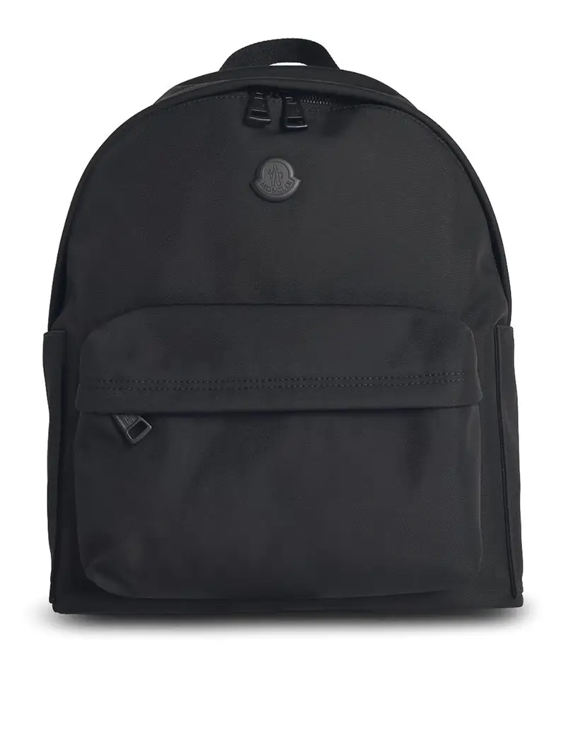 Nuovo zaino in nylon Black Pierrick Nero