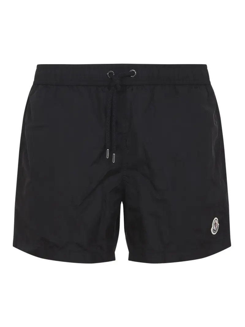 Pantaloncini da bagno in poliammide Nero