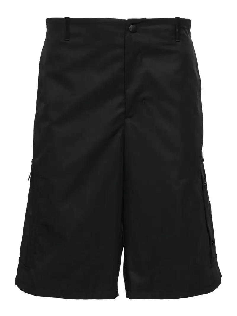 Pantaloncini dritti Nero