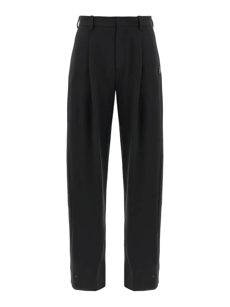 Pantaloni Moncler X Edward Enninful Nero