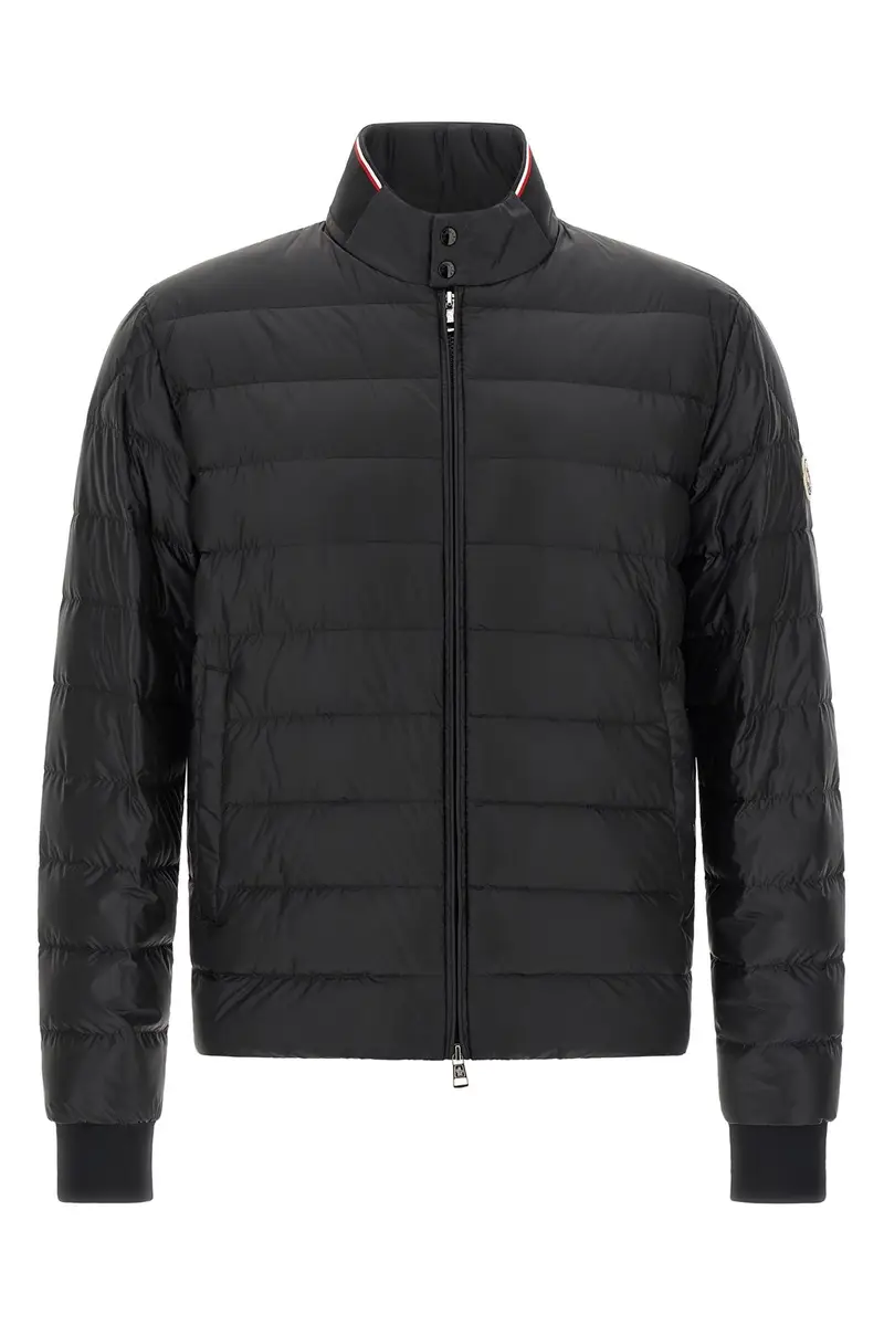 Moncler Piumino Rigel Nero in micro ripstop