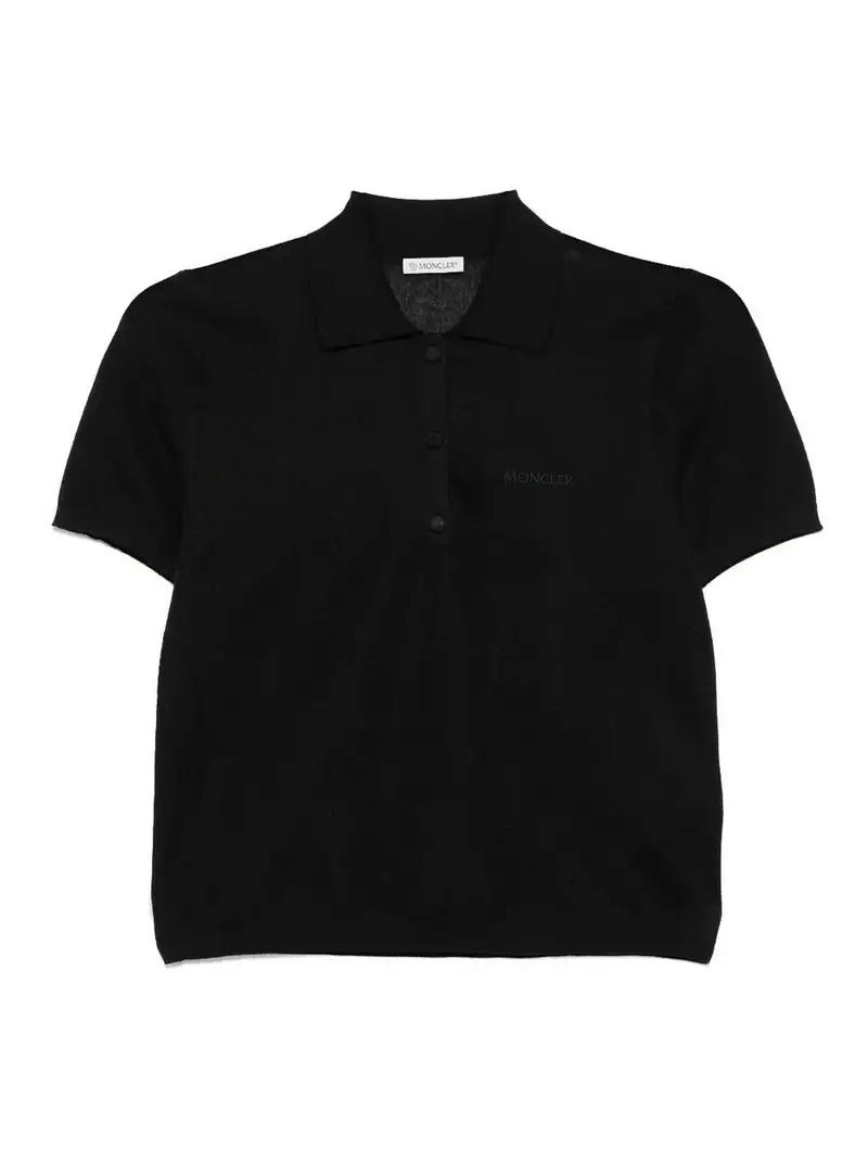 Moncler Polo Nero 3345457