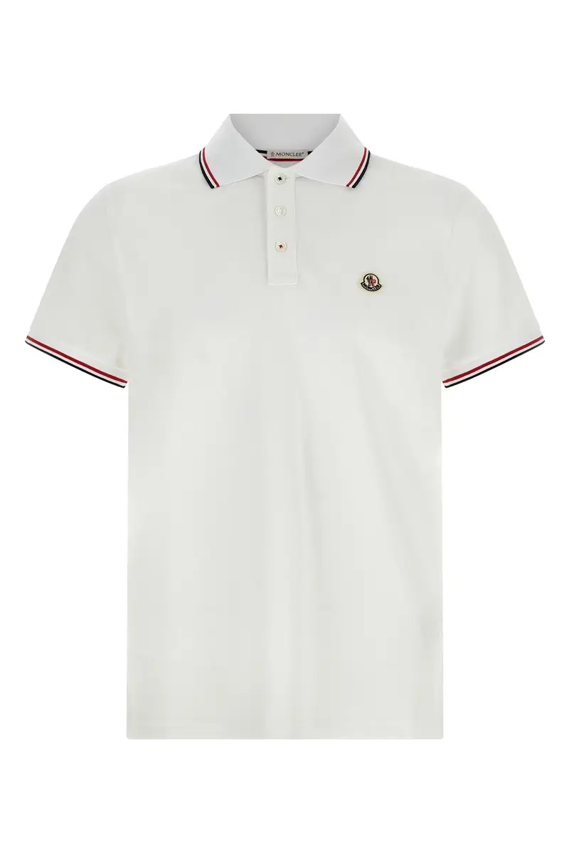 Moncler Polo Bianco 2549398