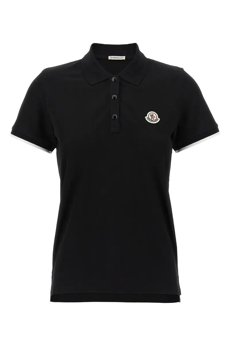 Moncler Polo Nero 2548176