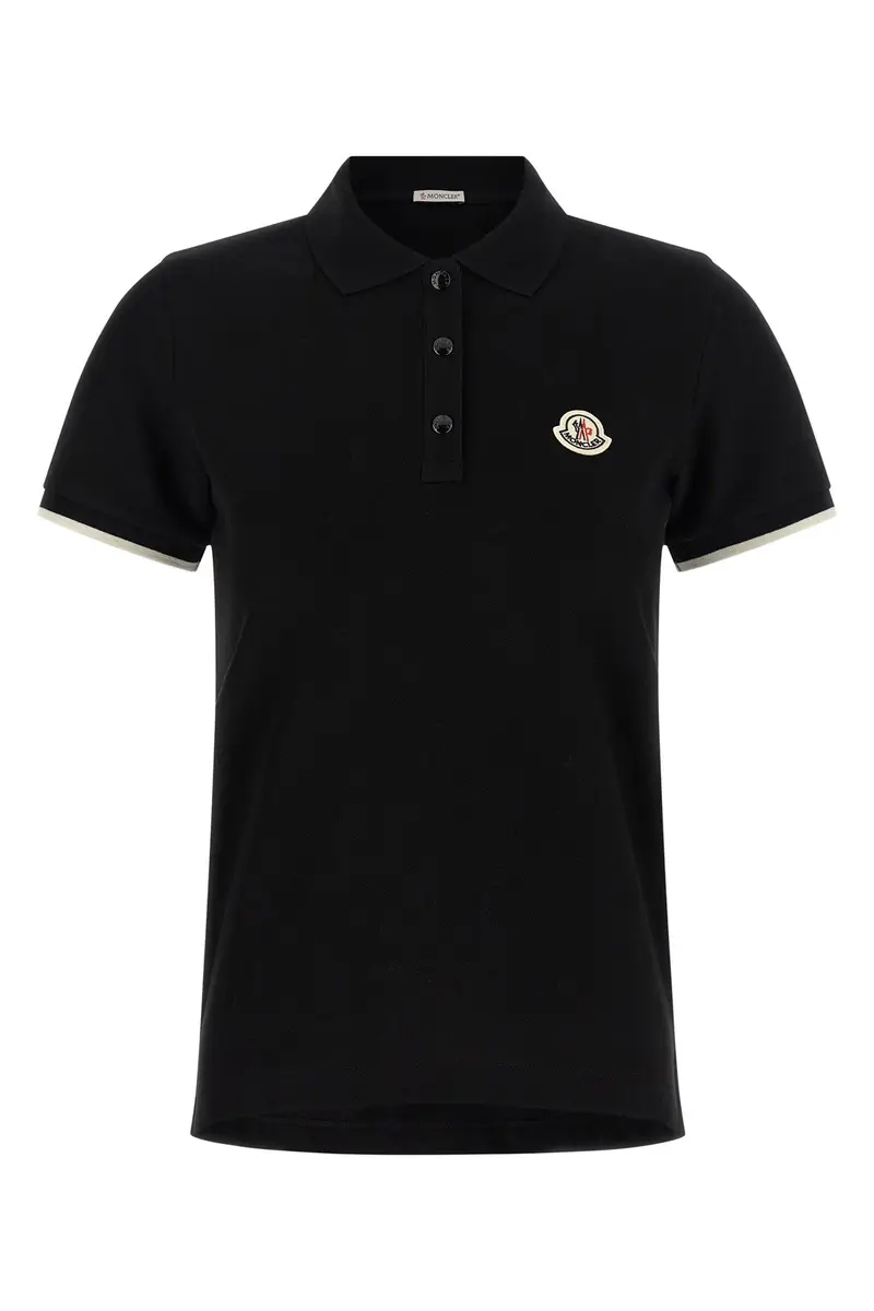 Moncler Polo Nero 4145747