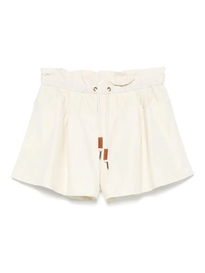 Shorts a vita corse Beige