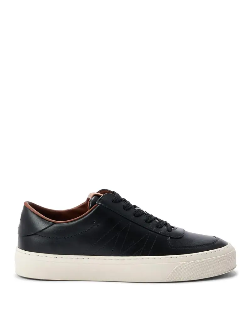 Sneakers in pelle Nero