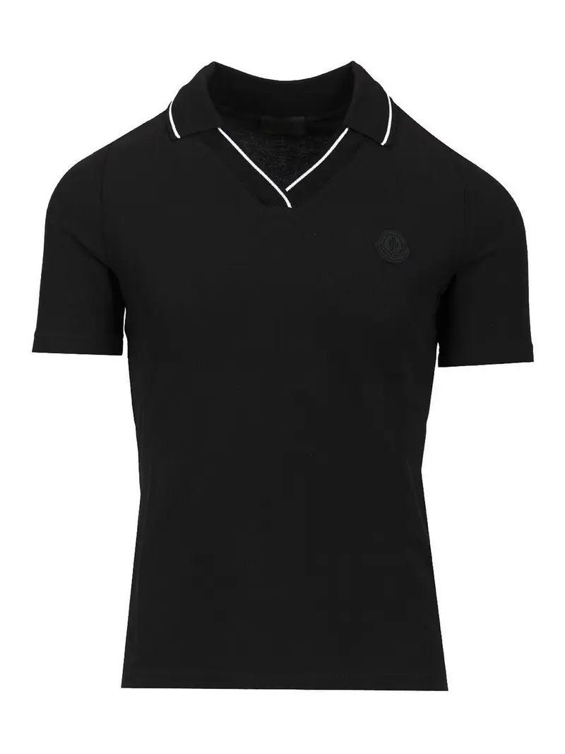 Moncler Polo Nero 3345688