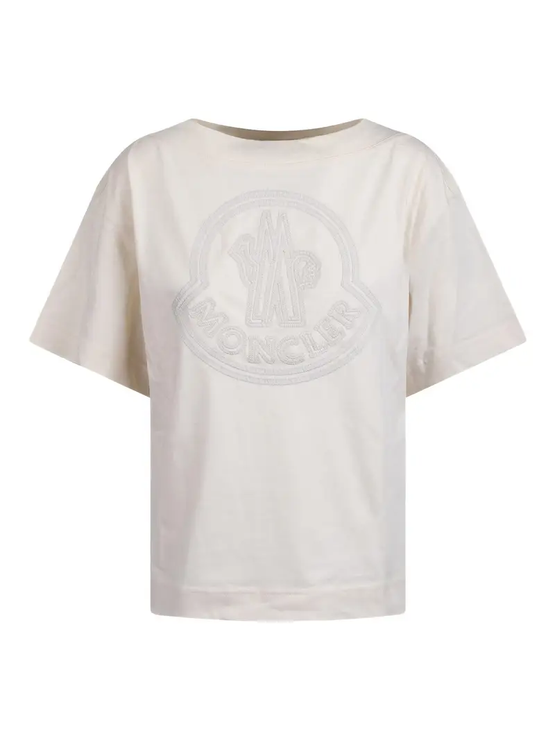 Moncler T-shirt Beige 3254231