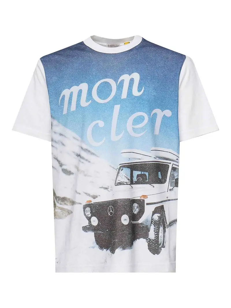 Moncler T-shirt Bianco 3267420