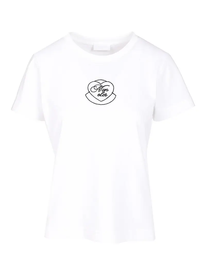 Moncler T-shirt Bianco 3996040