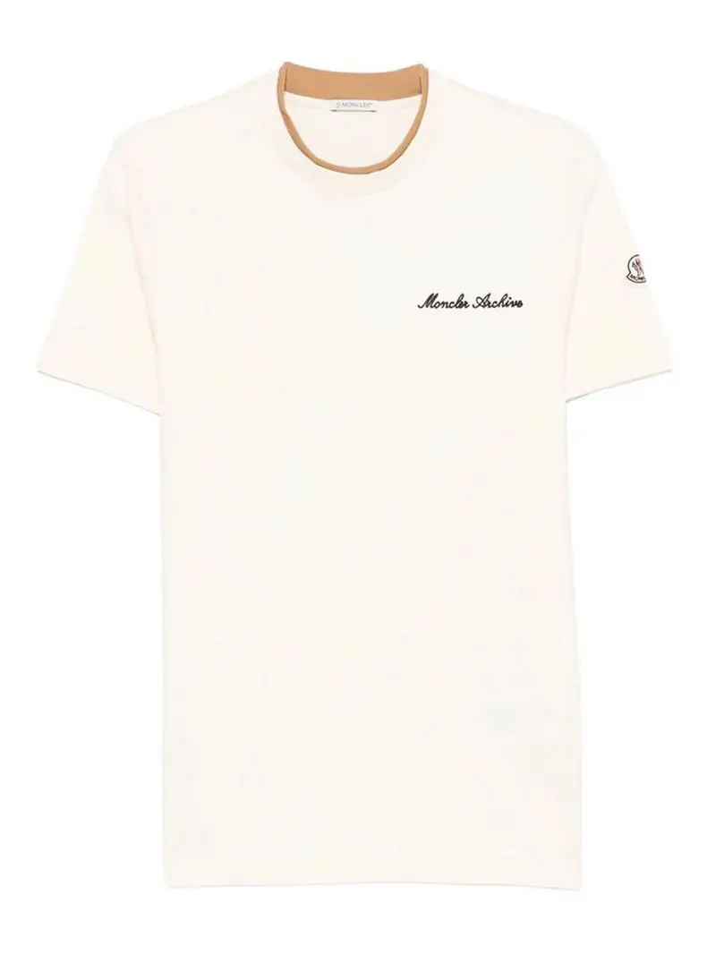 Moncler T-shirt Bianco 4309005