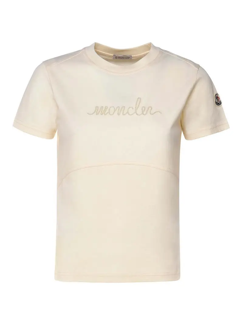 Moncler T-shirt Bianco 3854687