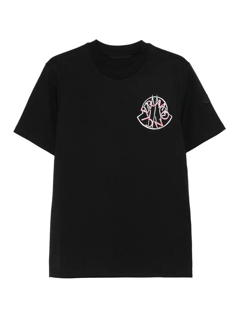 Moncler T-shirt Nero 4186297