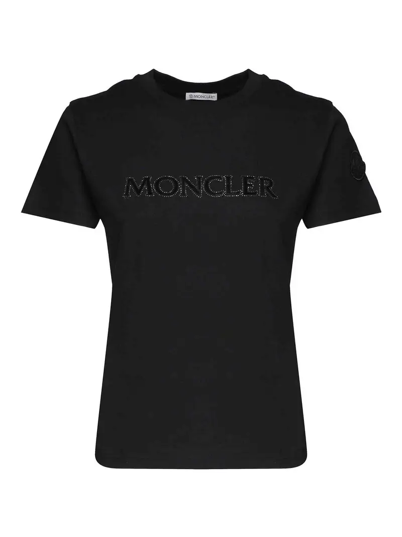 Moncler T-shirt Nero 3331771