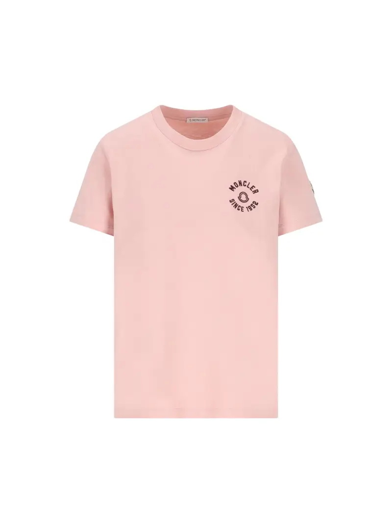 T-Shirt In Cotone ROSA