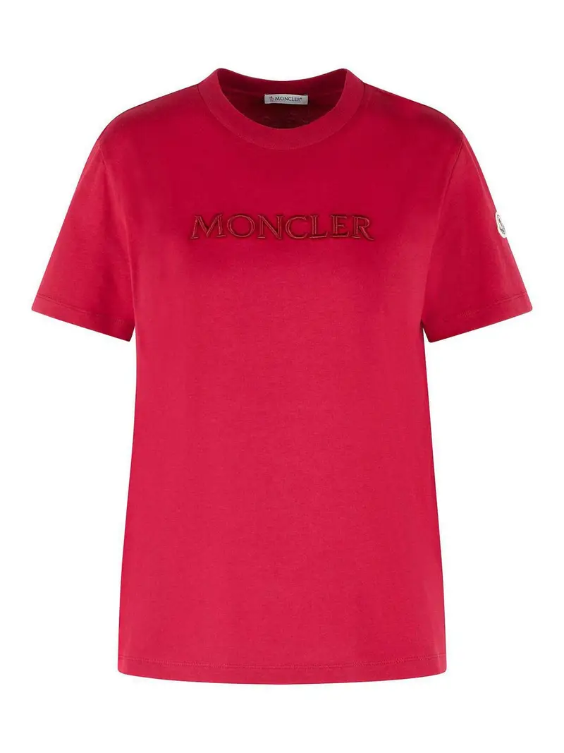 Moncler T-shirt Rosso 4233900