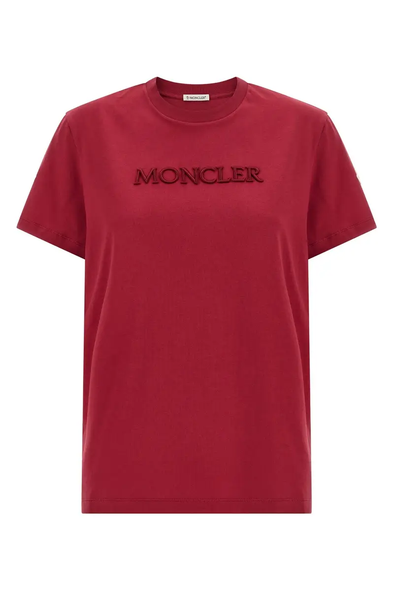 Moncler T-shirt Rosso 4145748